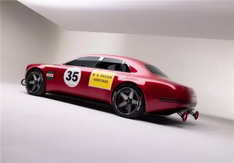 传奇赛车红猪归来！奔驰全新概念车曝光：致敬1971斯帕封神一战