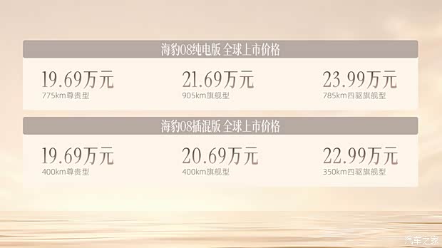 售19.69万起/搭后轮转向的旗舰中大型轿车 一文看懂比亚迪海豹08